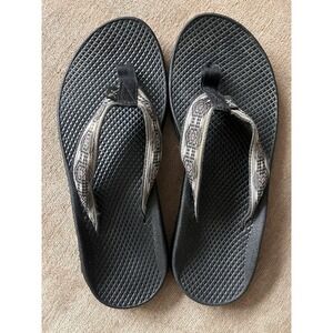 Women's 7M Chaco Classic Flip Flops Ecotread Sandals Thong Slip-On Flat